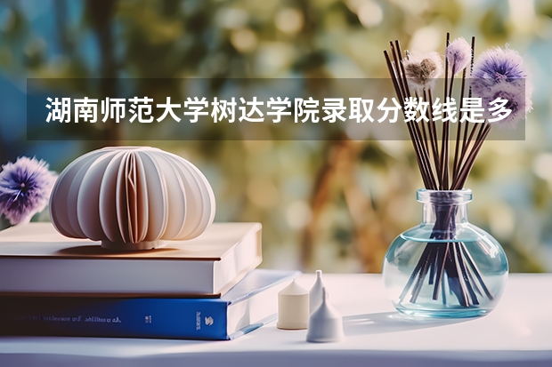 湖南师范大学树达学院录取分数线是多少