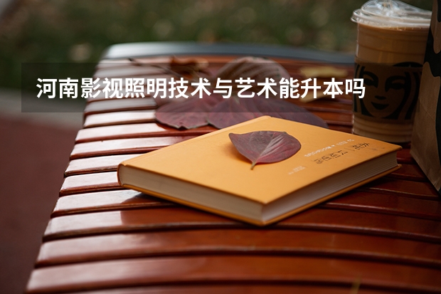 河南影视照明技术与艺术能升本吗