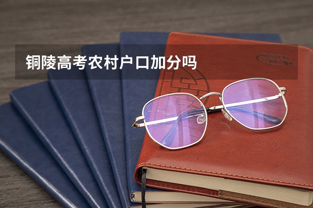 铜陵高考农村户口加分吗