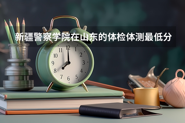 新疆警察学院在山东的体检体测最低分数线(新疆警察学院湖南招生分数线)