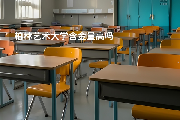 柏林艺术大学含金量高吗