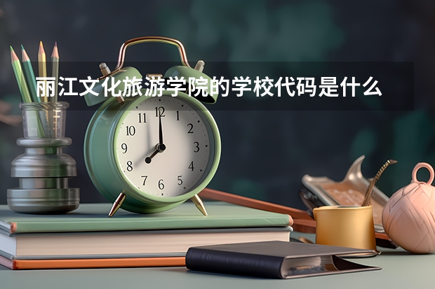 丽江文化旅游学院的学校代码是什么