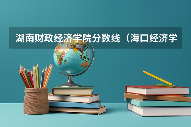 湖南财政经济学院分数线（海口经济学院专科录取分数线）