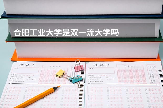 合肥工业大学是双一流大学吗