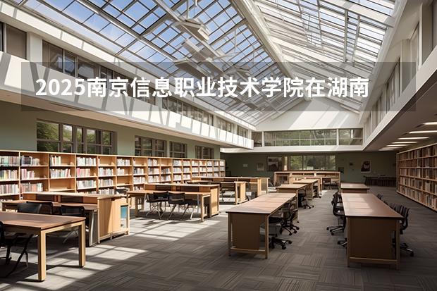 2025南京信息职业技术学院在湖南招生计划预测 大概招多少人