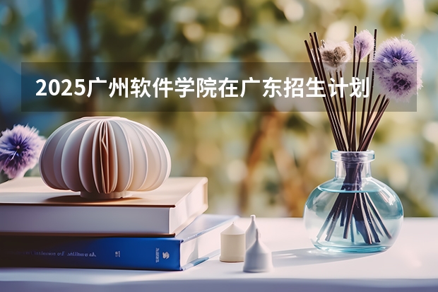 2025广州软件学院在广东招生计划预测 大概招多少人
