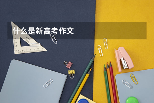什么是新高考作文