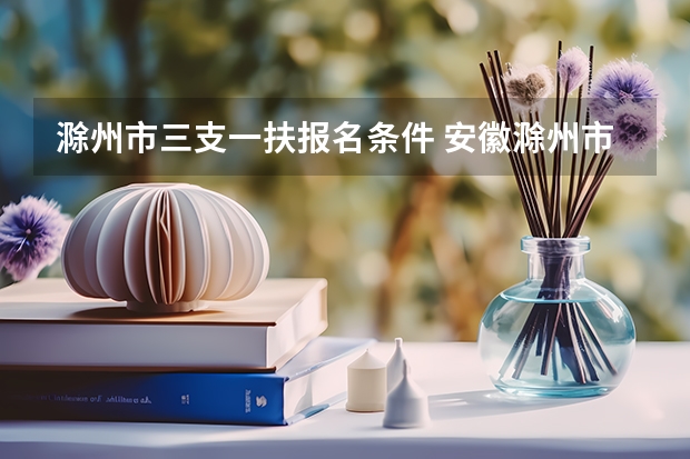 滁州市三支一扶报名条件 安徽滁州市机械工业学校引进紧缺专业教学人才公告【16人】
