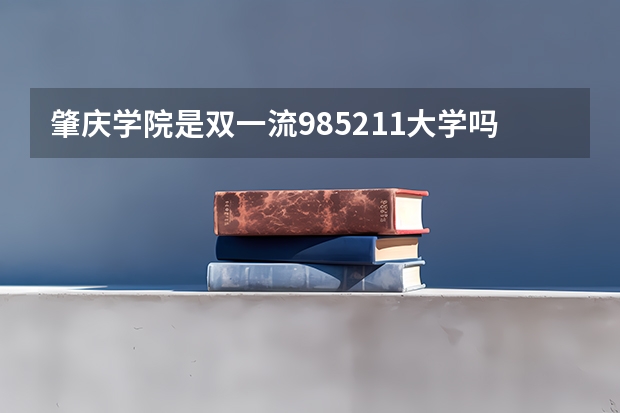 肇庆学院是双一流/985/211大学吗?
