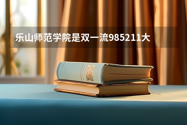 乐山师范学院是双一流/985/211大学吗?