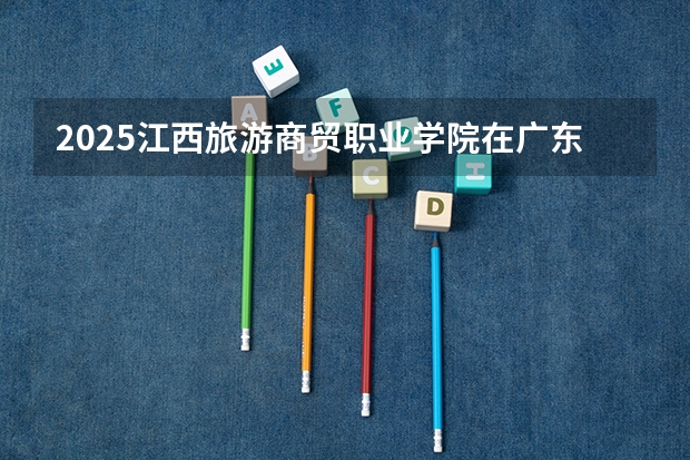 2025江西旅游商贸职业学院在广东招生计划与2024年对比