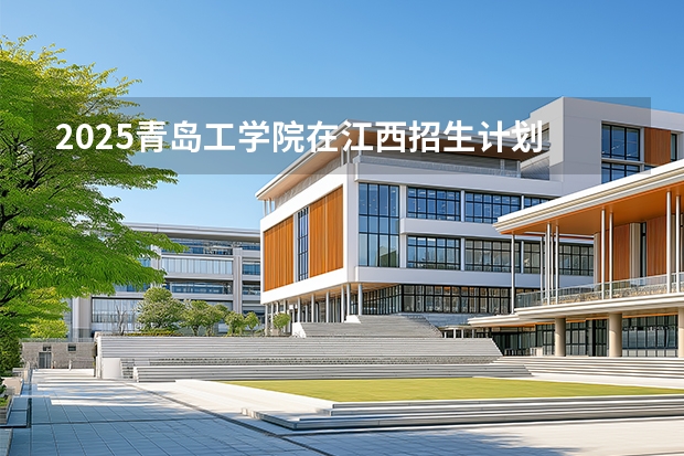 2025青岛工学院在江西招生计划 大概招多少人（2026参考）