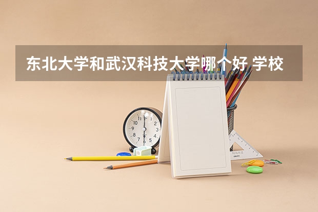 东北大学和武汉科技大学哪个好 学校历年录取分数线对比