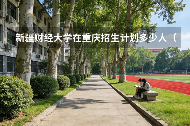 新疆财经大学在重庆招生计划多少人（2026参考）