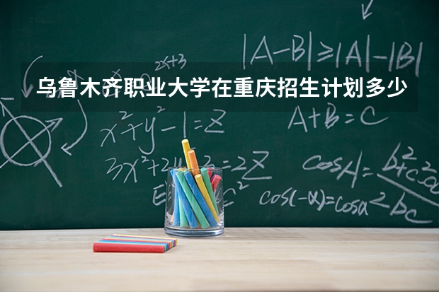 乌鲁木齐职业大学在重庆招生计划多少人（2026参考）