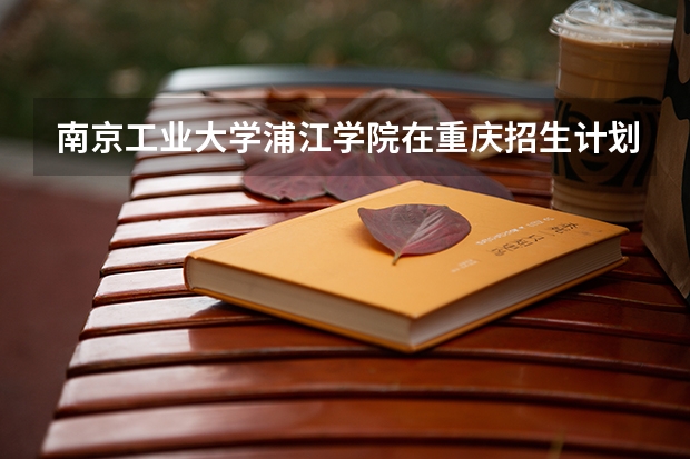 南京工业大学浦江学院在重庆招生计划多少人（2026参考）
