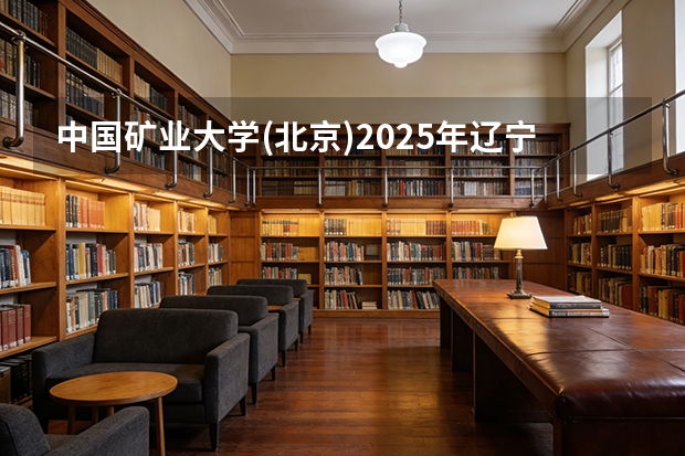 中国矿业大学(北京)2025年辽宁招生计划总览（2026高考志愿参考）