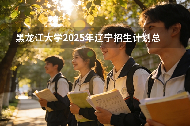 黑龙江大学2025年辽宁招生计划总览（2026高考志愿参考）