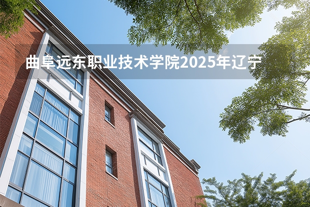 曲阜远东职业技术学院2025年辽宁招生计划总览（2026高考志愿参考）