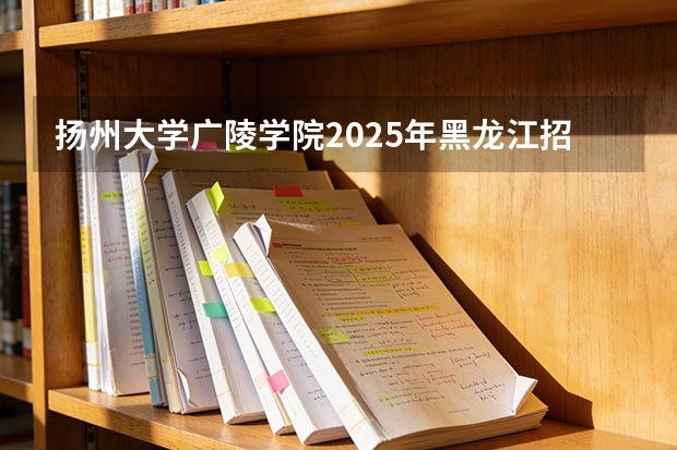 扬州大学广陵学院2025年黑龙江招生计划总览（2026高考志愿参考）