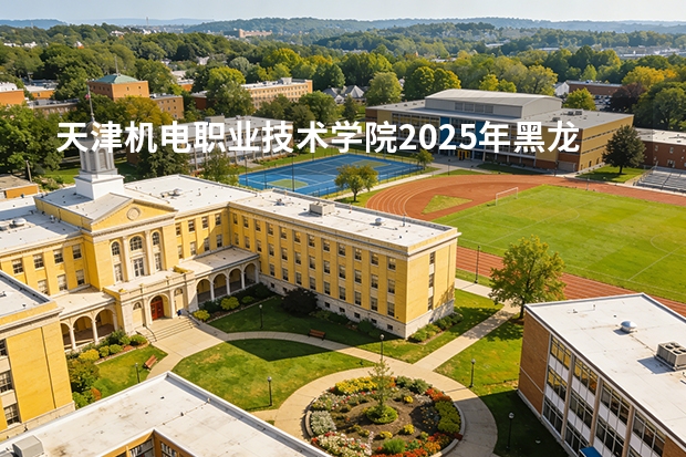 天津机电职业技术学院2025年黑龙江招生计划总览（2026高考志愿参考）