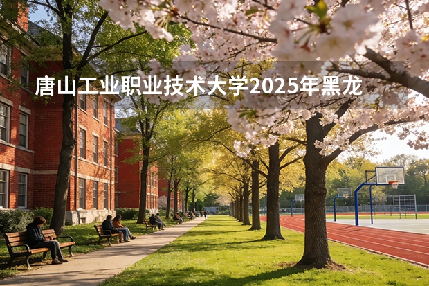 唐山工业职业技术大学2025年黑龙江招生计划总览（2026高考志愿参考）