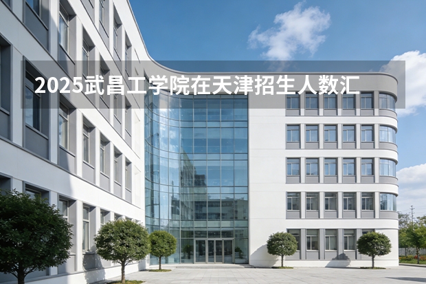 2025武昌工学院在天津招生人数汇总（2026参考）