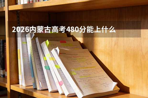 2026内蒙古高考480分能上什么大学？
