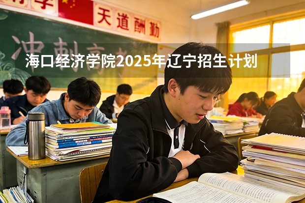 海口经济学院2025年辽宁招生计划总览（2026高考志愿参考）