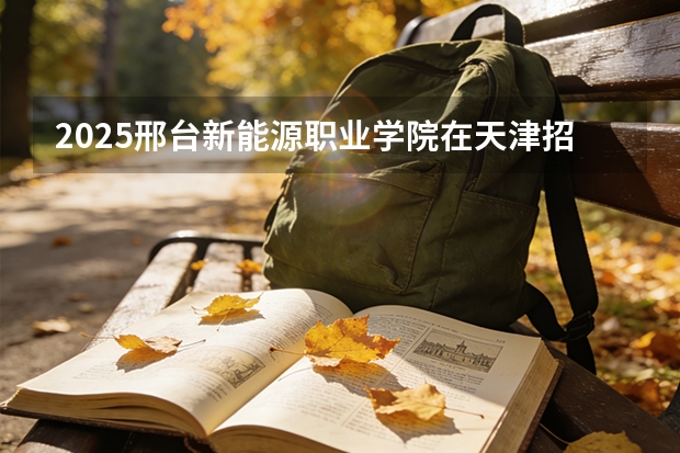 2025邢台新能源职业学院在天津招生人数汇总（2026参考）