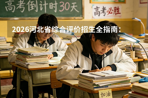 2026河北省综合评价招生全指南：5所院校名单、报名时间与综合成绩构成