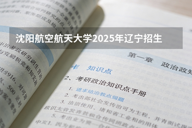 沈阳航空航天大学2025年辽宁招生计划总览（2026高考志愿参考）