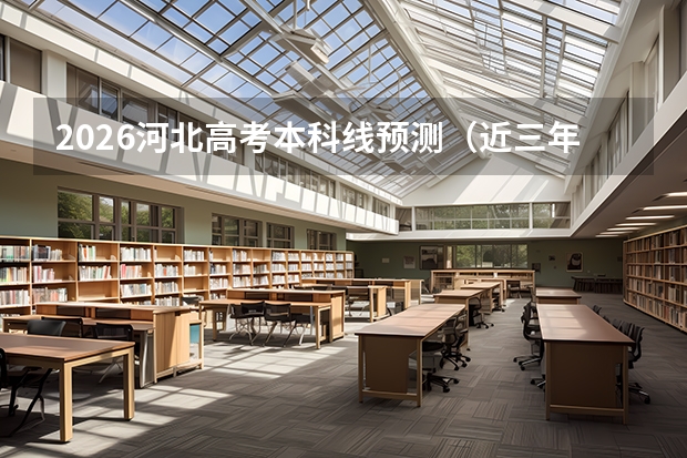 2026河北高考本科线预测（近三年对比）及上线生存指南