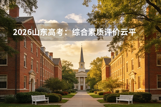 2026山东高考：综合素质评价云平台填写规范及常见错误