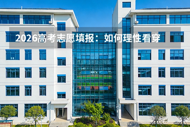 2026高考志愿填报：如何理性看穿“高考专业调剂”背后的隐形黑箱