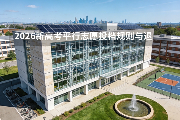 2026新高考平行志愿投档规则与退档原因
