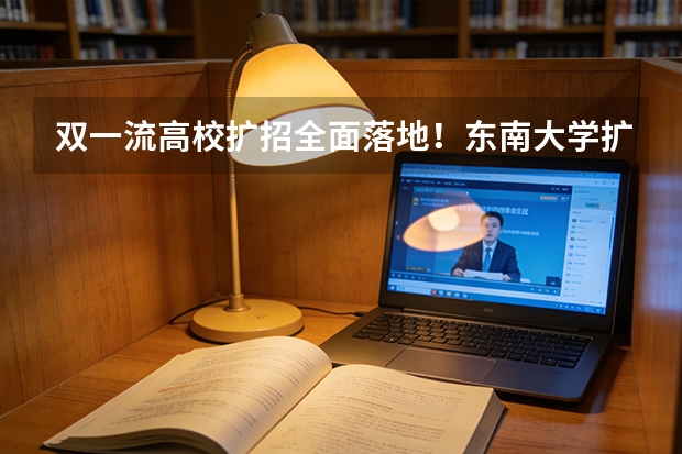 双一流高校扩招全面落地！东南大学扩600人居首，AI智能类成最大风口