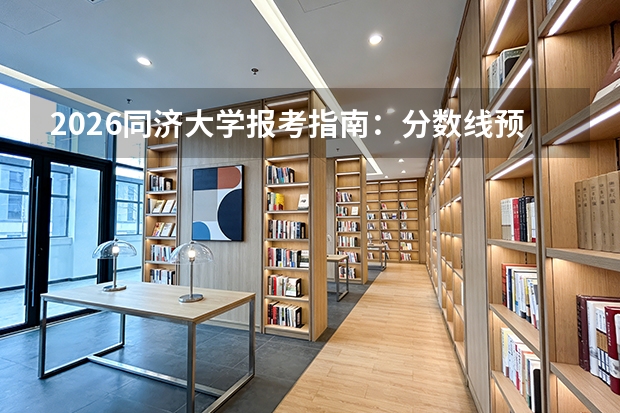2026同济大学报考指南：分数线预测、报到须知、费用标准、就业数据