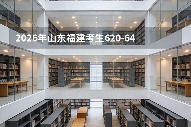 2026年山东福建考生620-640分段：山大数学与厦大海洋的学科评估对比