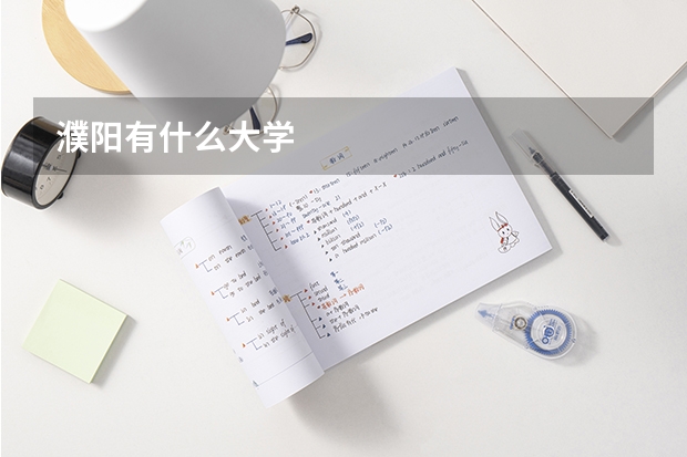濮阳有什么大学