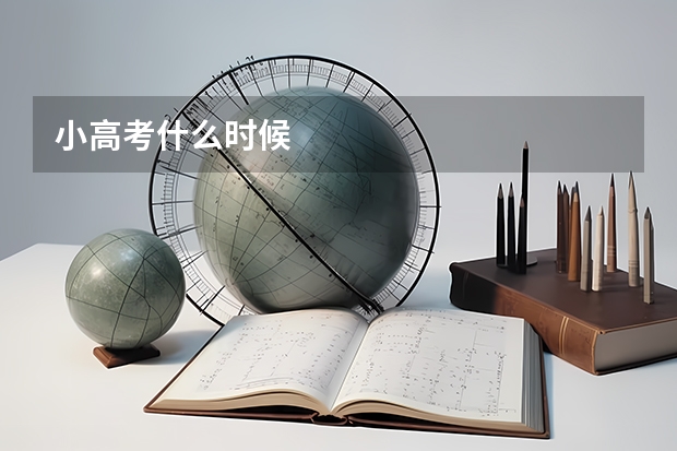 小高考什么时候