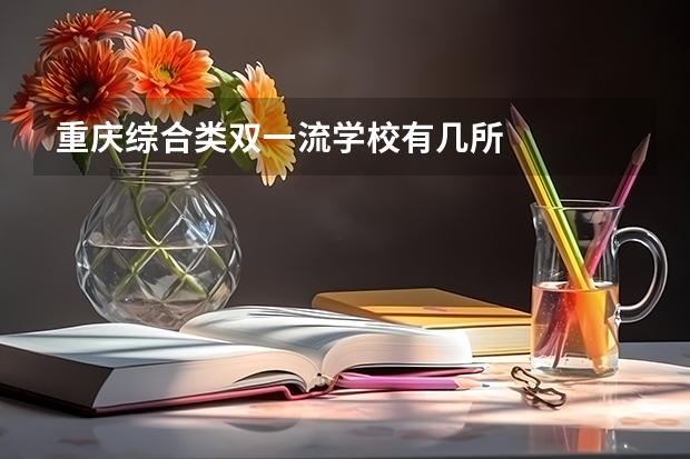 重庆综合类双一流学校有几所