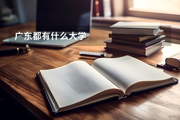 广东都有什么大学