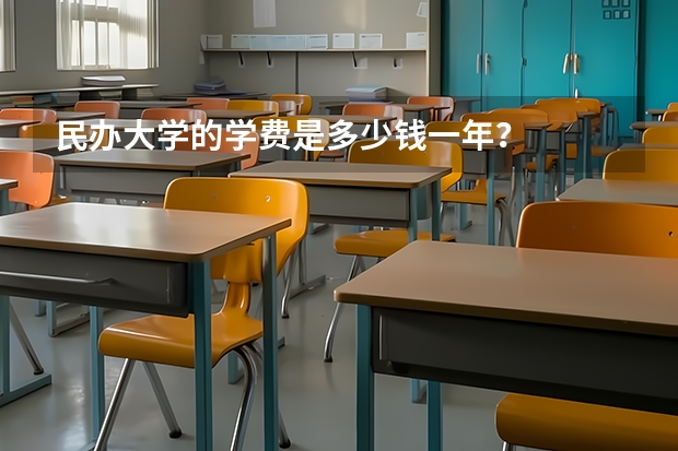 民办大学的学费是多少钱一年?