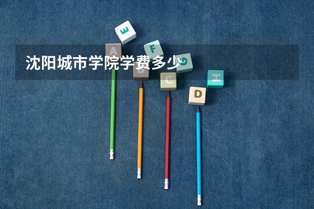 沈阳城市学院学费多少