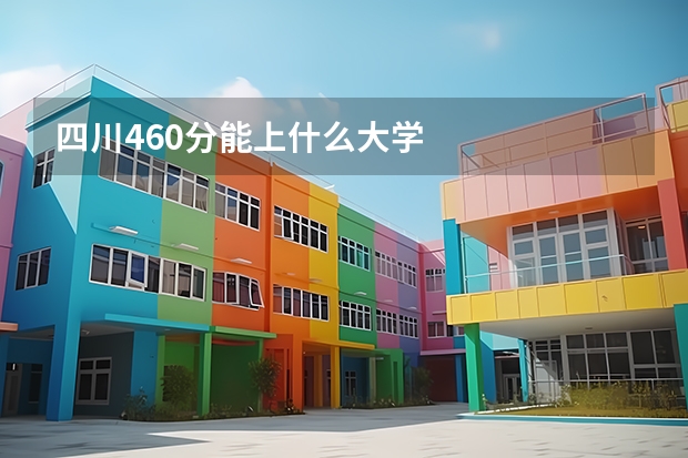 四川460分能上什么大学